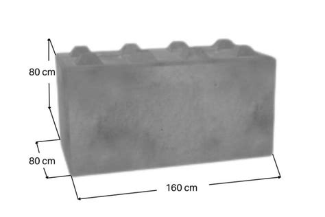 betonnen legoblok